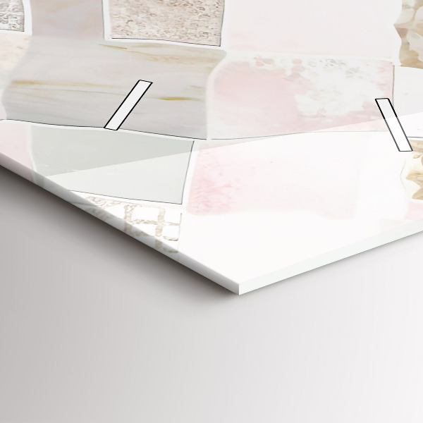 Vertikálne hodiny Farebné dlaždice