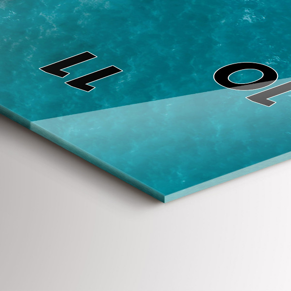 Vertikálne hodiny Fjordy na pobreží Costa Blanca