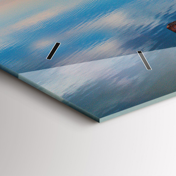 Horizontálne hodiny Jazerné mólo