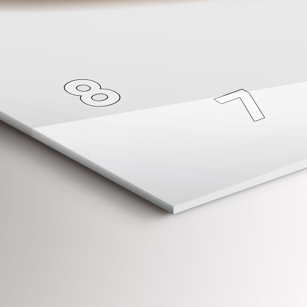 Horizontálne hodiny Abstraktné línie