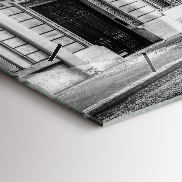 Horizontálne hodiny Staré mestské auto