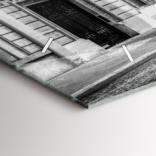 Horizontálne hodiny Staré mestské auto