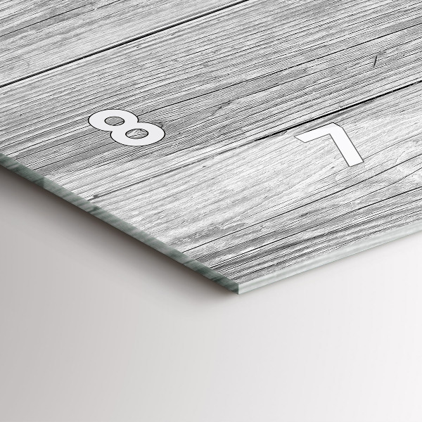 Horizontálne hodiny Drevené panely