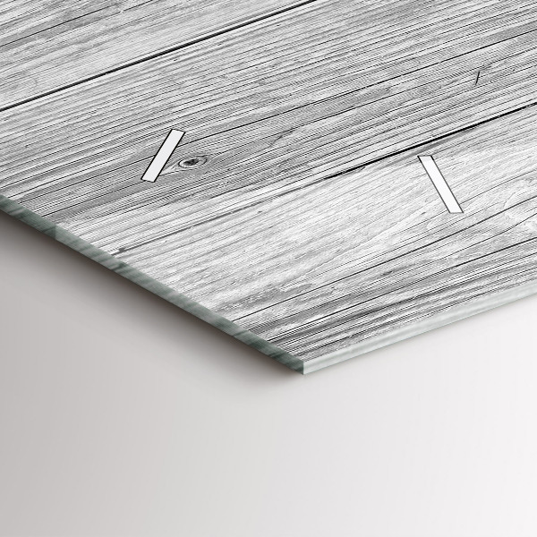 Horizontálne hodiny Drevené panely