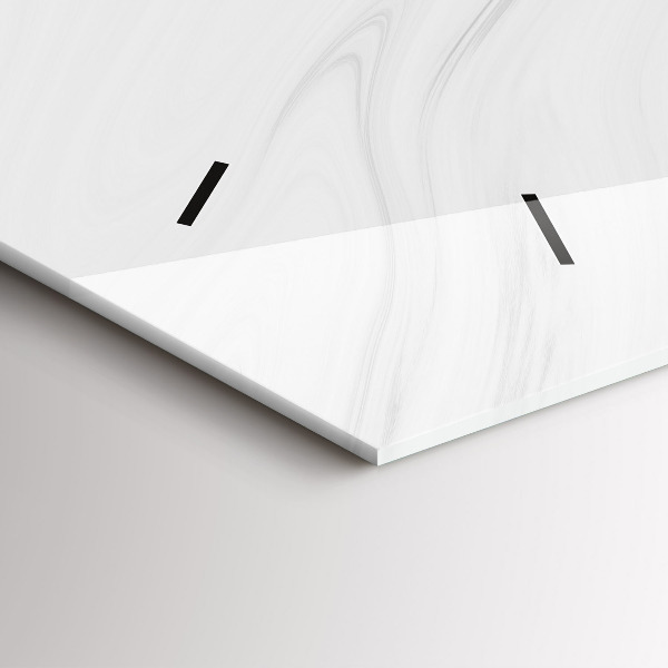 Horizontálne hodiny Dekoratívny mramor