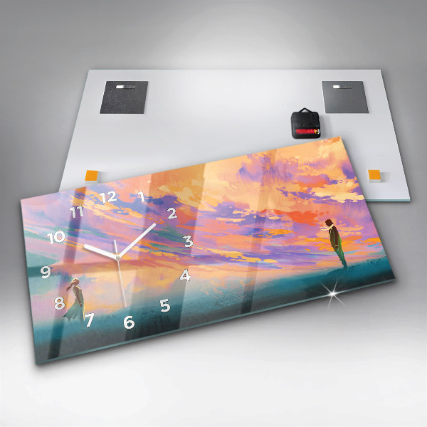 Horizontálne hodiny Platonická láska