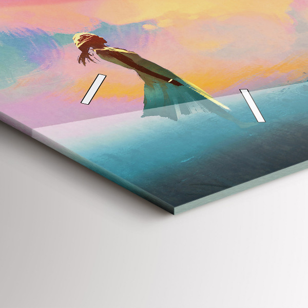 Horizontálne hodiny Platonická láska