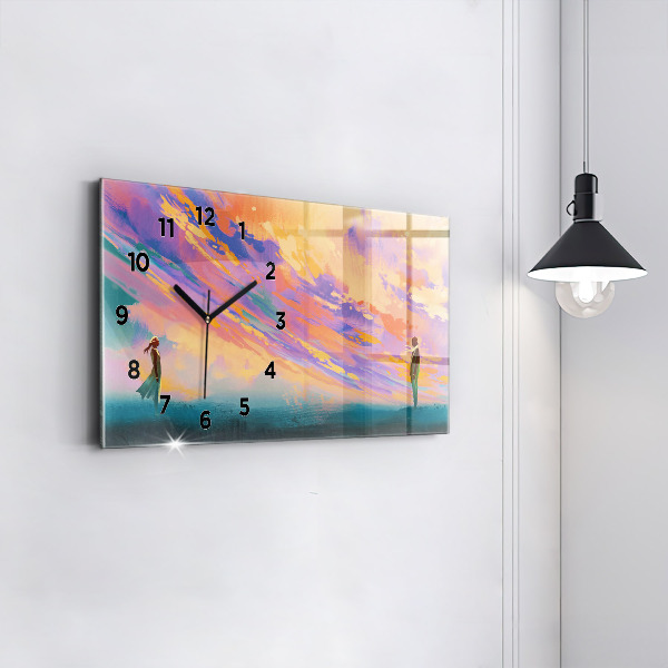 Horizontálne hodiny Platonická láska