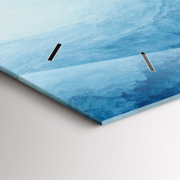 Horizontálne hodiny Odber vody