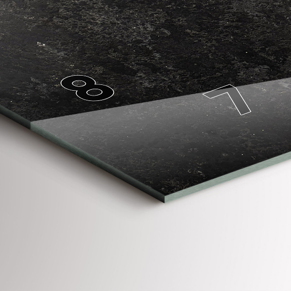 Horizontálne hodiny Srdce vyrobené z papriky