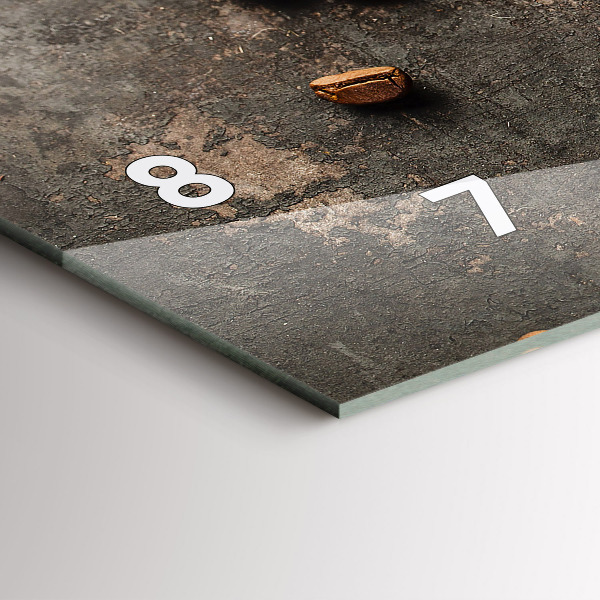 Horizontálne hodiny Vrece kávových zŕn