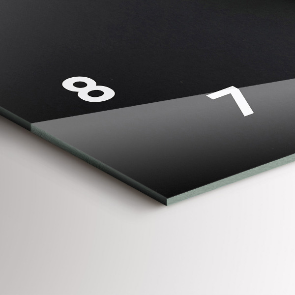 Horizontálne hodiny Šálka kávy