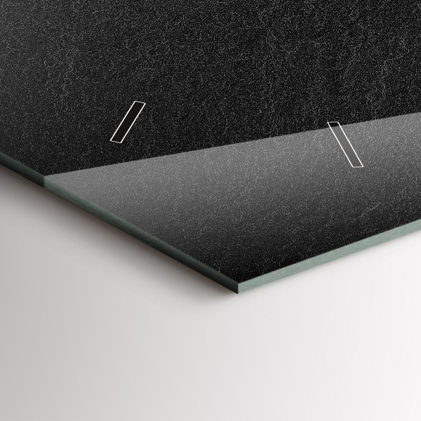 Horizontálne hodiny Temný kameň