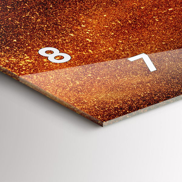 Horizontálne hodiny Chilli papričky