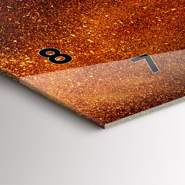 Horizontálne hodiny Chilli papričky