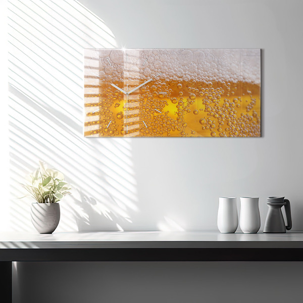 Horizontálne hodiny Pivo