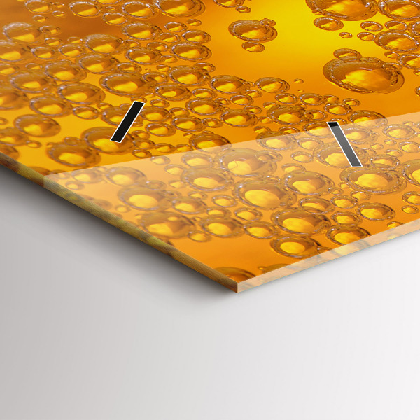 Horizontálne hodiny Pivo