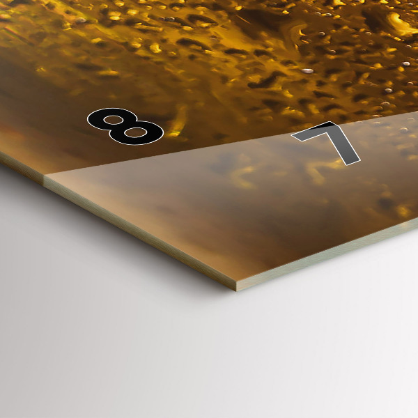 Horizontálne hodiny Hrnček piva