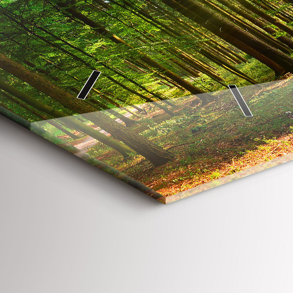 Horizontálne hodiny Lesný východ slnka