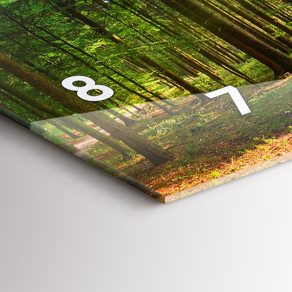 Horizontálne hodiny Lesný východ slnka