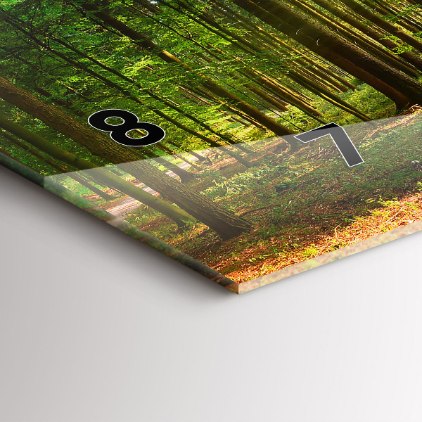 Horizontálne hodiny Lesný východ slnka