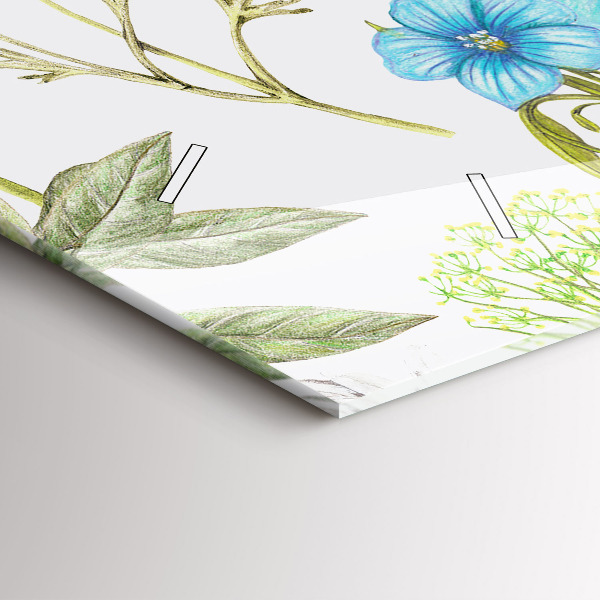 Horizontálne hodiny Aranžovanie kvetov