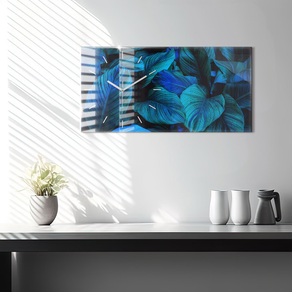 Horizontálne hodiny Tropická príroda