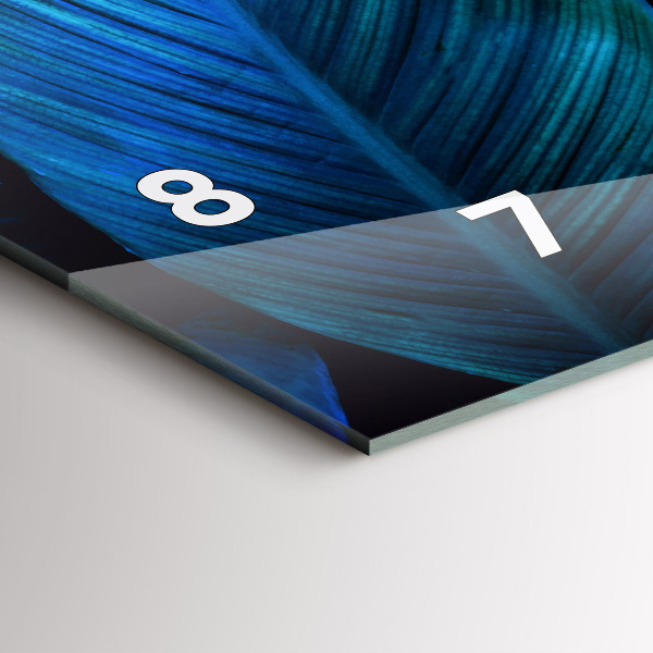 Horizontálne hodiny Tropická príroda