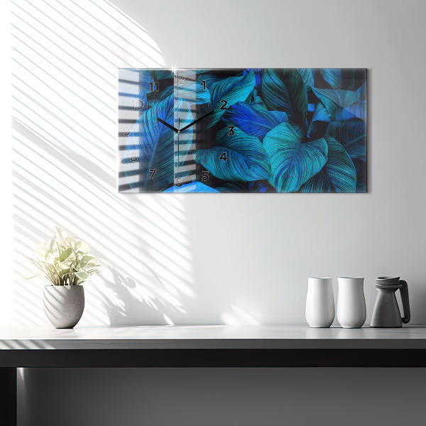 Horizontálne hodiny Tropická príroda