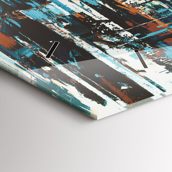 Horizontálne hodiny Pouličné umenie