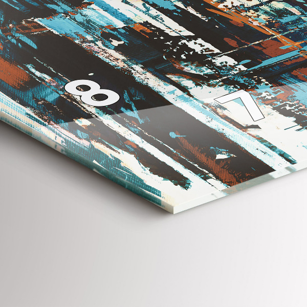 Horizontálne hodiny Pouličné umenie