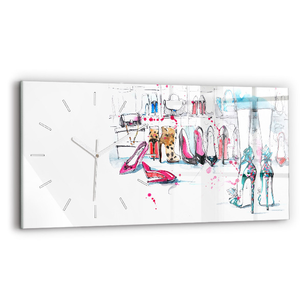 Horizontálne hodiny Prvok ženskosti