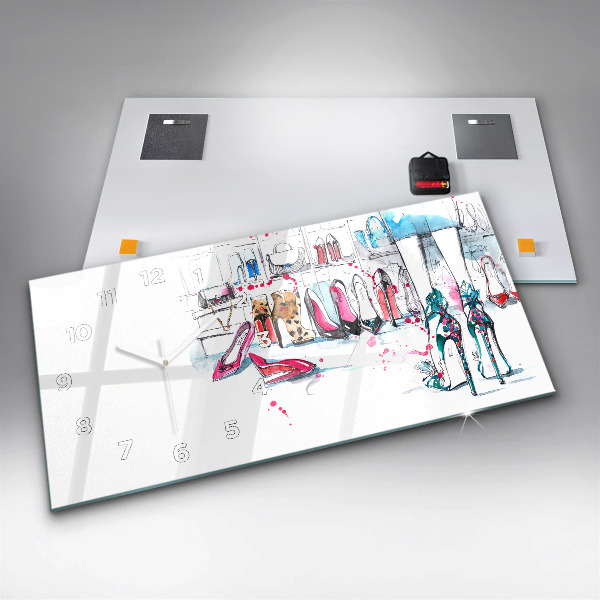 Horizontálne hodiny Prvok ženskosti