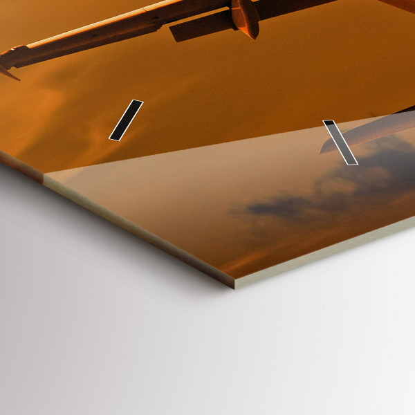 Horizontálne hodiny Letecká doprava