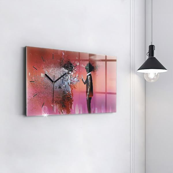 Horizontálne hodiny Kyberpriestor