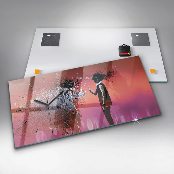 Horizontálne hodiny Kyberpriestor