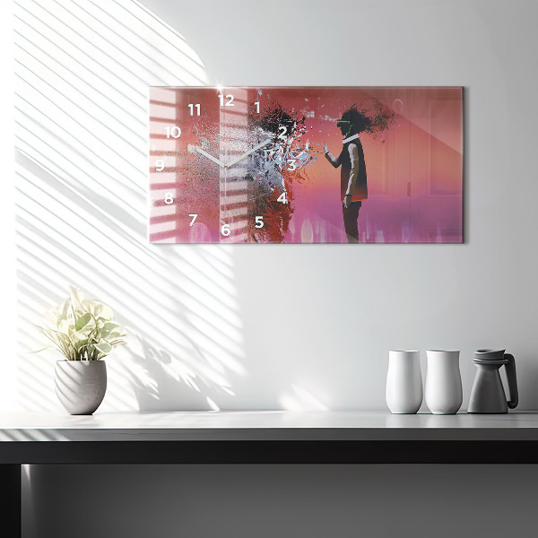 Horizontálne hodiny Kyberpriestor