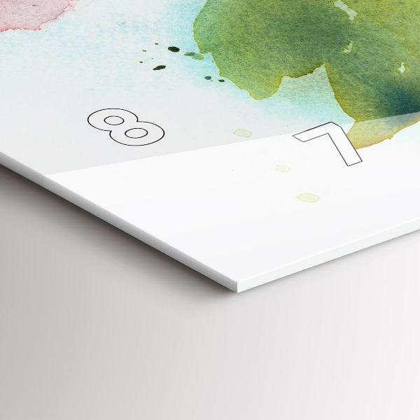 Horizontálne hodiny Vizualizácia prírody