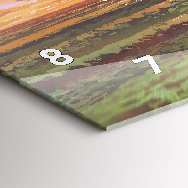 Horizontálne hodiny Koncert na pláži