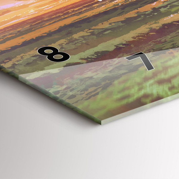 Horizontálne hodiny Koncert na pláži