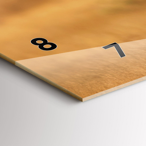 Horizontálne hodiny Lov na tigre