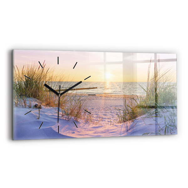 Horizontálne hodiny Poľské Slnečné more