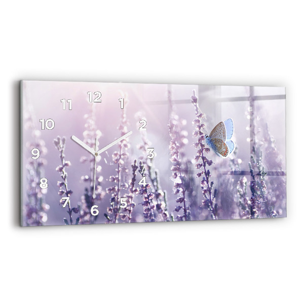 Horizontálne hodiny Abstrakcia