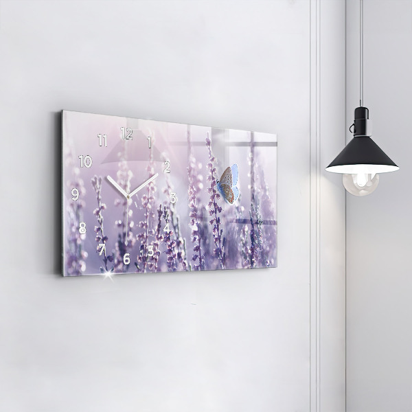 Horizontálne hodiny Abstrakcia