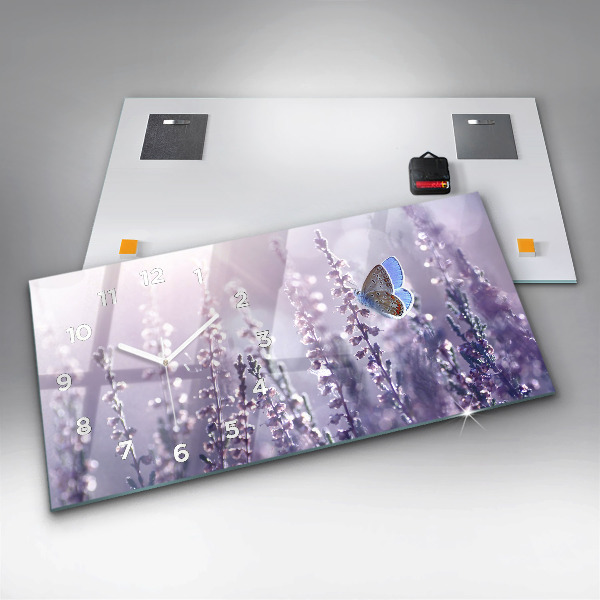 Horizontálne hodiny Abstrakcia