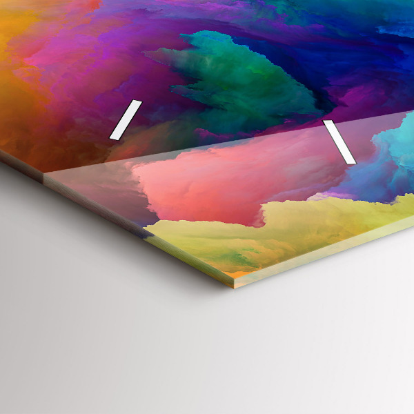 Horizontálne hodiny Fraktálna textúra