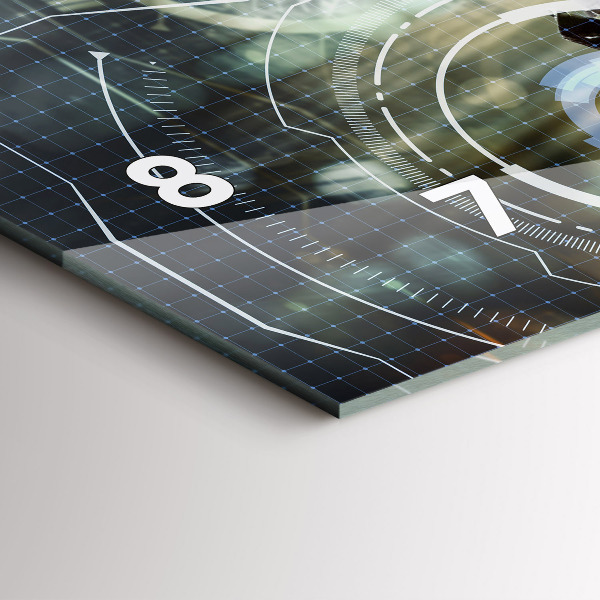 Horizontálne hodiny Vojak so zbraňou