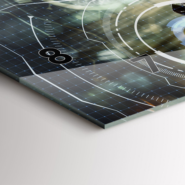 Horizontálne hodiny Vojak so zbraňou