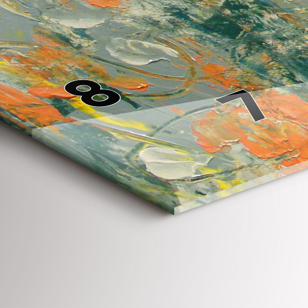 Horizontálne hodiny Maľovaný postoj slona