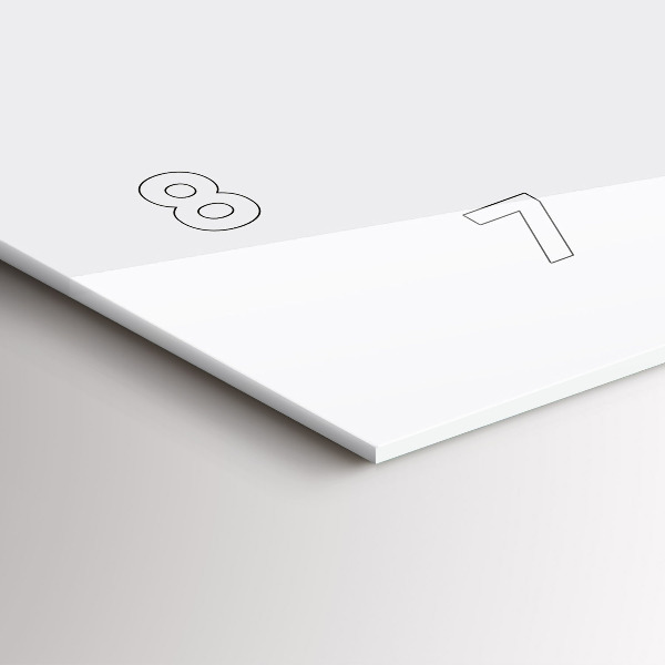 Horizontálne hodiny Umelecké znázornenie mozgu